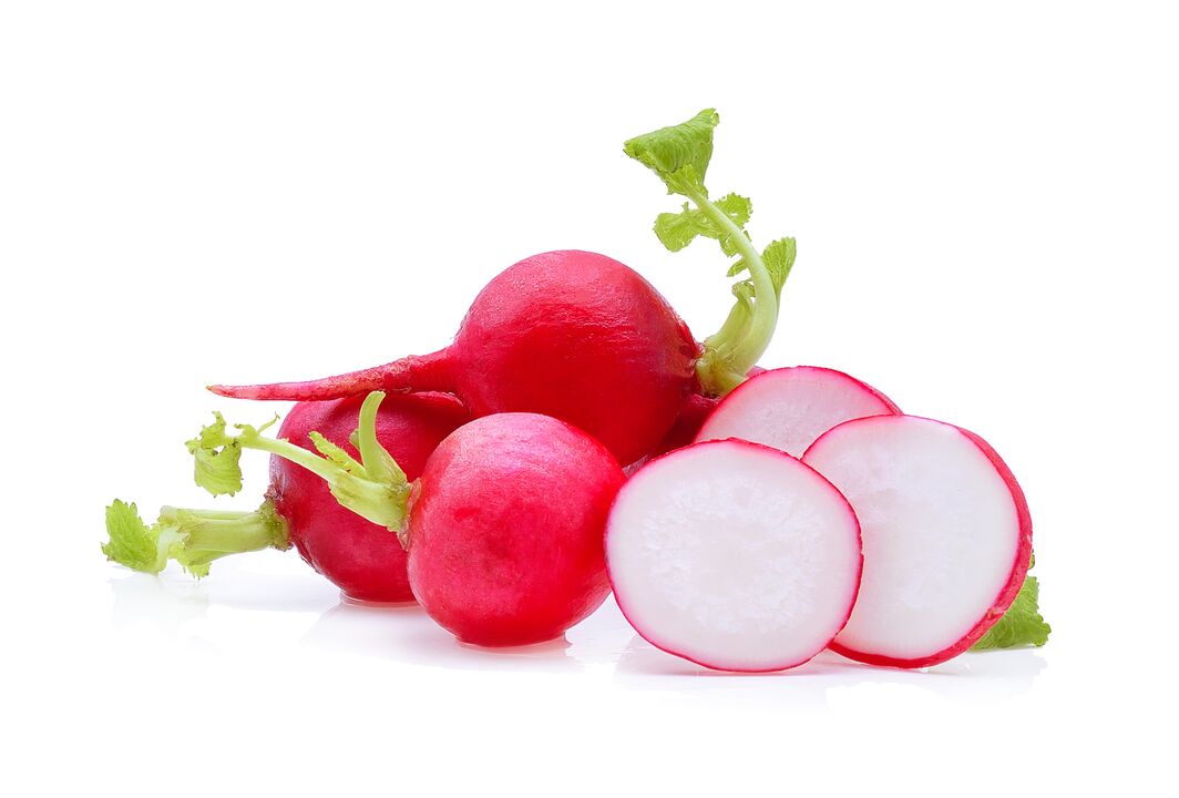 rabanetes para aumentar a potencia
